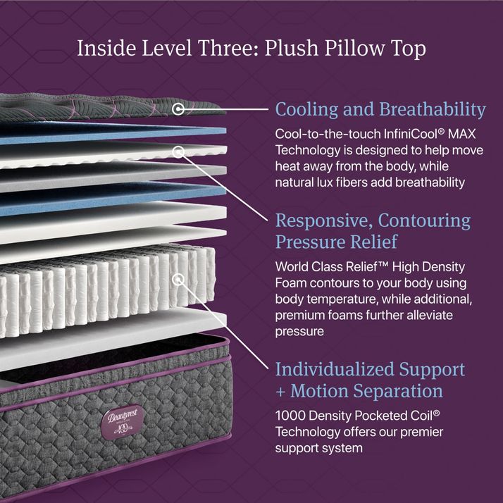 Picture of World Class 3 Plush PT Twin XL Mattress