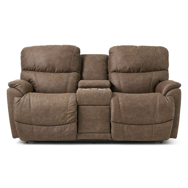Picture of Trouper Power Recline Console Loveseat