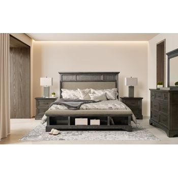A picture of Prescott King Storage Bedroom Set.