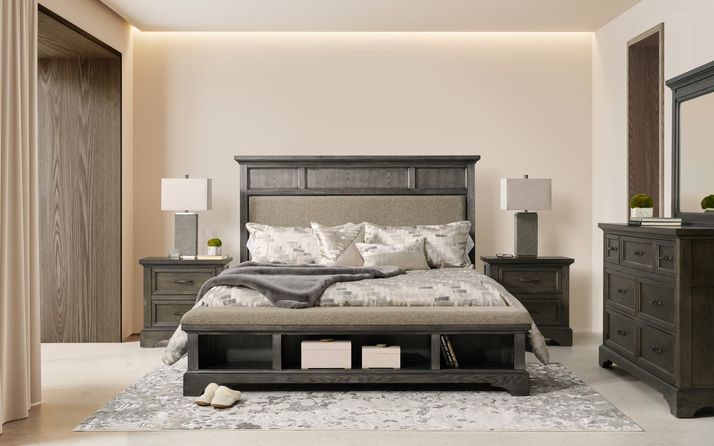 slim fit dress slacks Floren Contemporary Weathered Gray Wood Two-Drawer Nightstand – Roundhill  Furniture