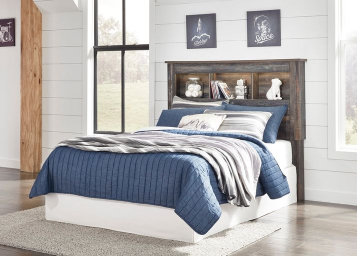 Picture of Drystan Full Bookcase Headboard