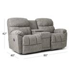 Picture of Morrison Reclining Console Loveseat