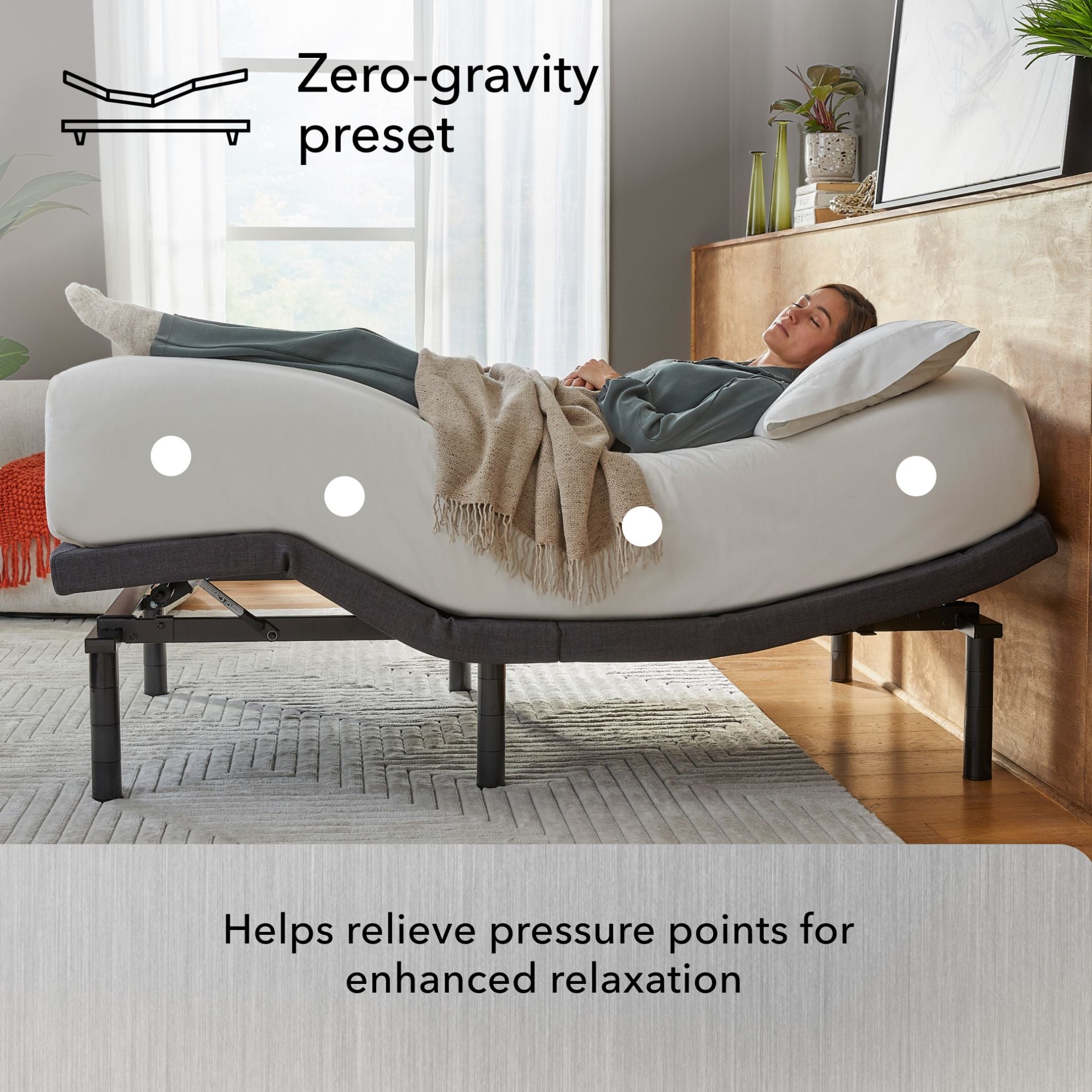 Baselogic Platinum Twin XL Adjustable Base | The Furniture Mart