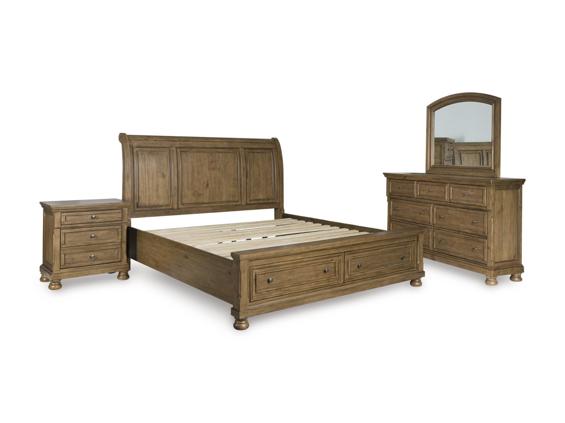 Vandenmore King Sleigh Storage Bedroom Set