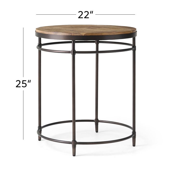 Picture of St. Armand Round End Table