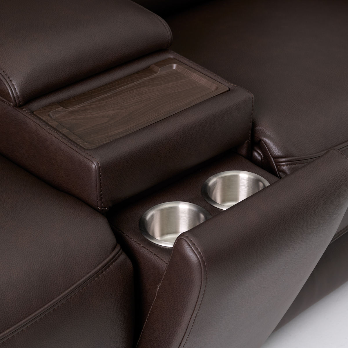 Kaja Power Console Loveseat | The Furniture Mart