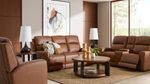 Picture of Margaret Power Console Loveseat