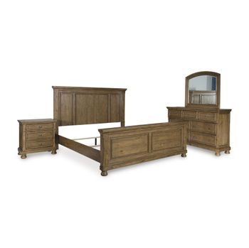 A picture of Vandenmore Queen Panel Bedroom Set.