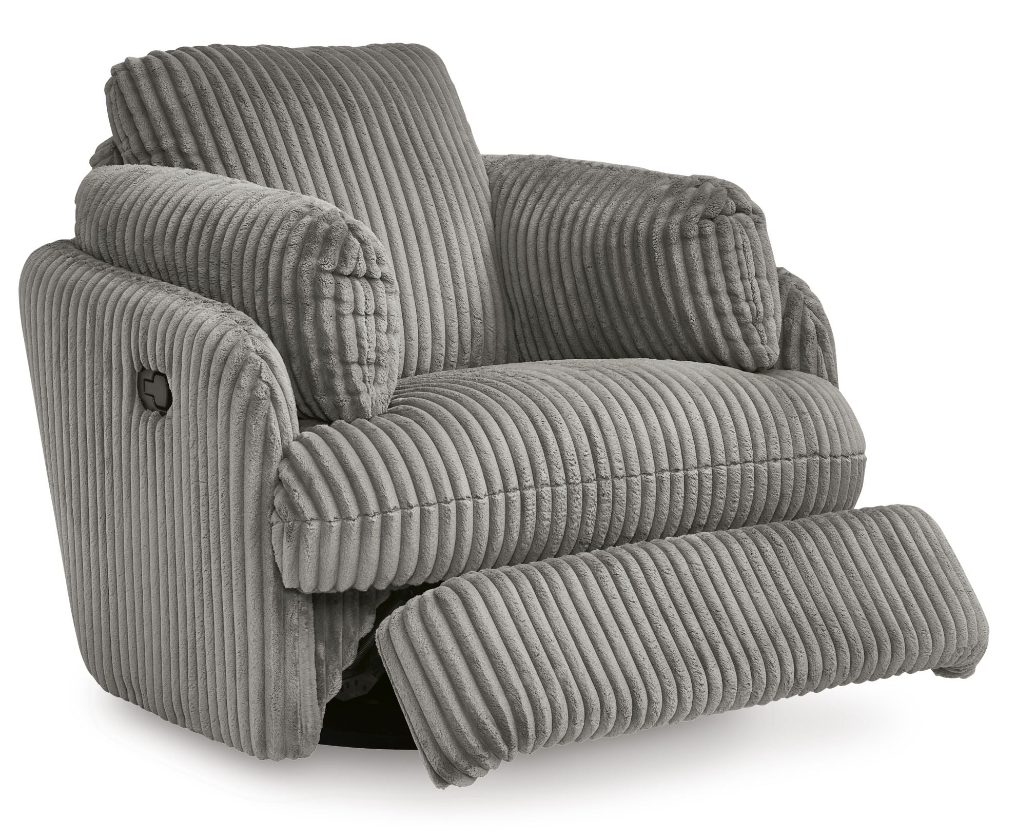Tie Breaker Swivel Glider Recliner | The Furniture Mart