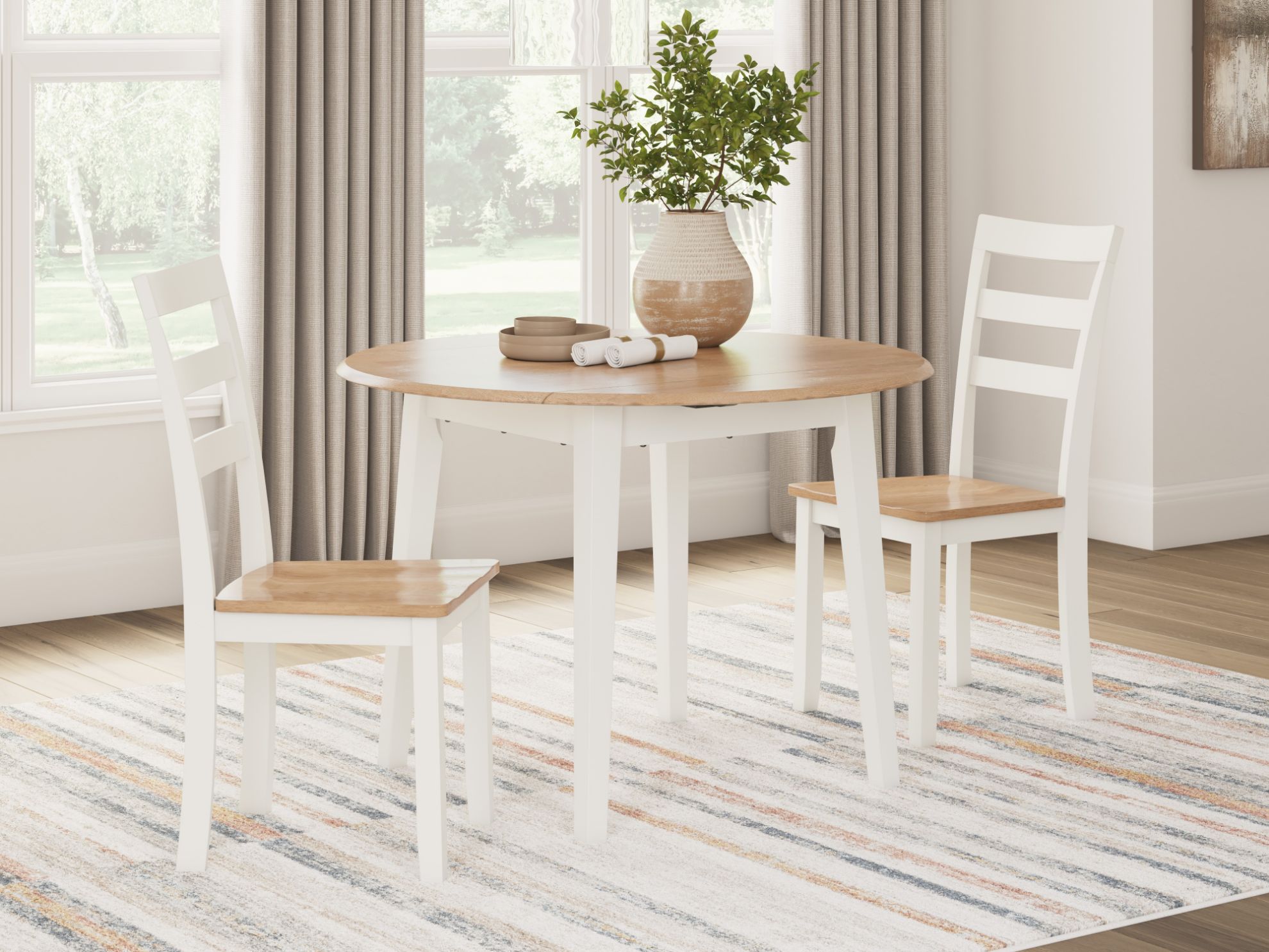 Gesthaven 3pc Drop Leaf Dining Set
