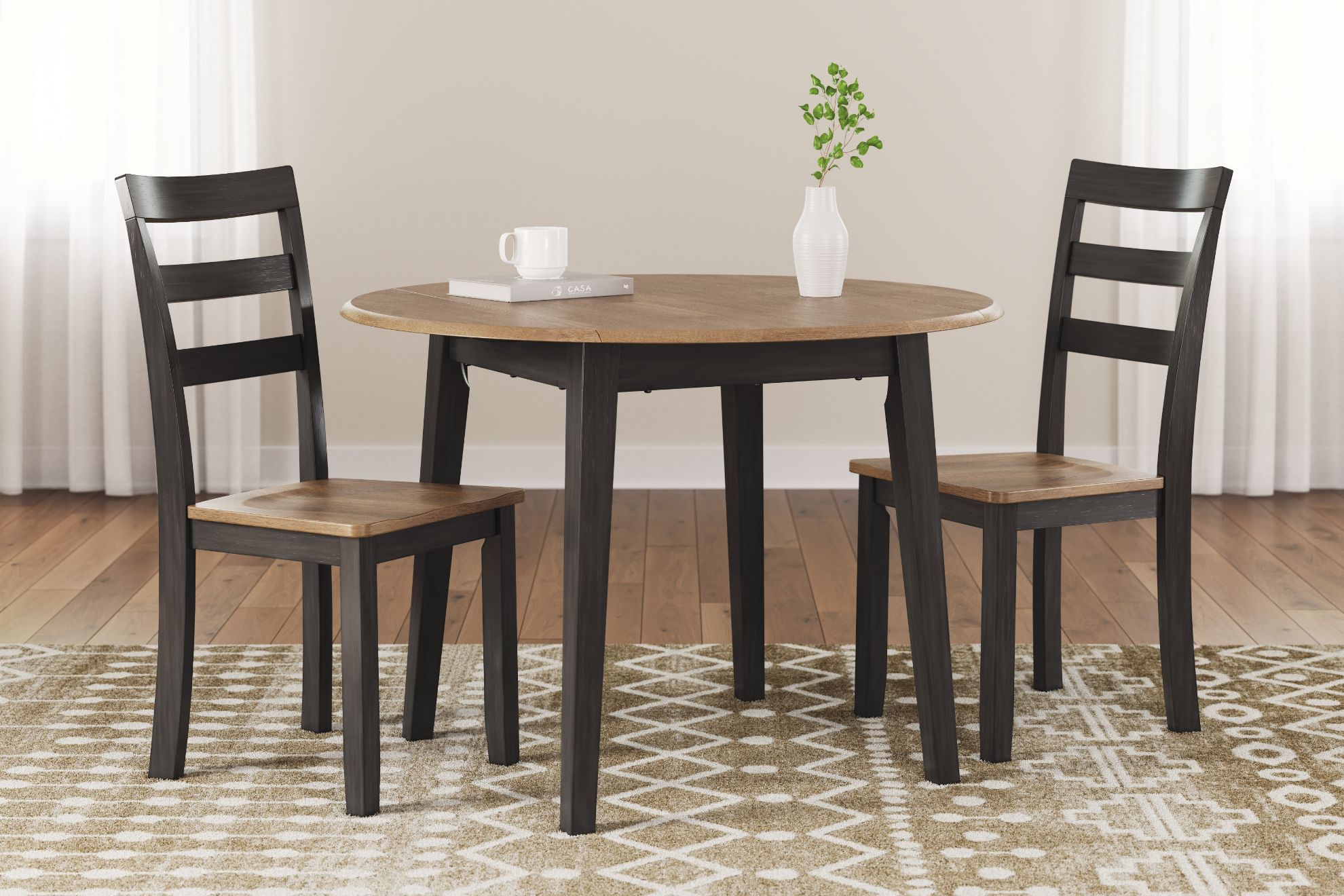 Gesthaven 3pc Drop Leaf Dining Set
