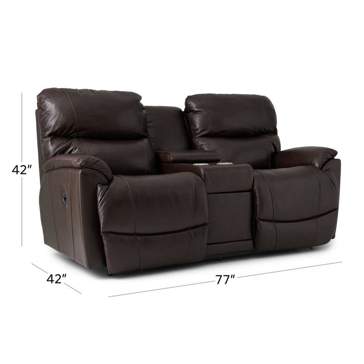 Picture of Trouper Reclining Console Loveseat