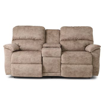 A picture of Brooks Reclining Console Loveseat.