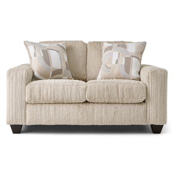 A picture of Nestle Buff Loveseat.