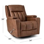 Picture of Laszlo Swivel Glider Recliner