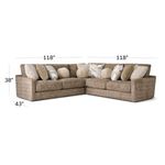 Picture of Turner 3pc Sectional