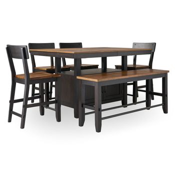 A picture of Bermuda 6pc Counter Dining Set.