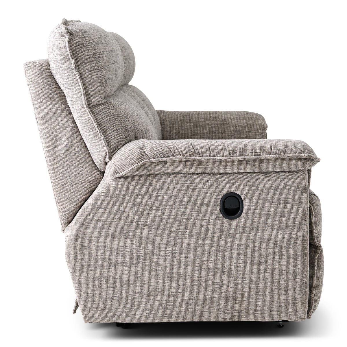 【el el chan】 Jay Linen Reclining Sofa | The Furniture Mart