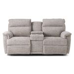 Picture of Jay Linen Reclining Console Loveseat
