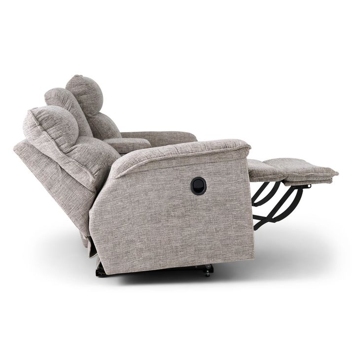 Picture of Jay Linen Reclining Console Loveseat