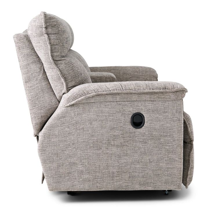 Picture of Jay Linen Reclining Console Loveseat