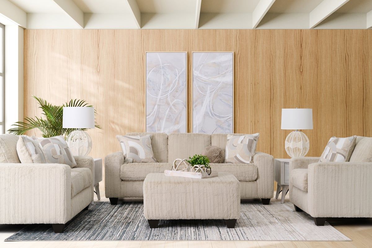 Nestle Buff Sofa - Thumbnail 5