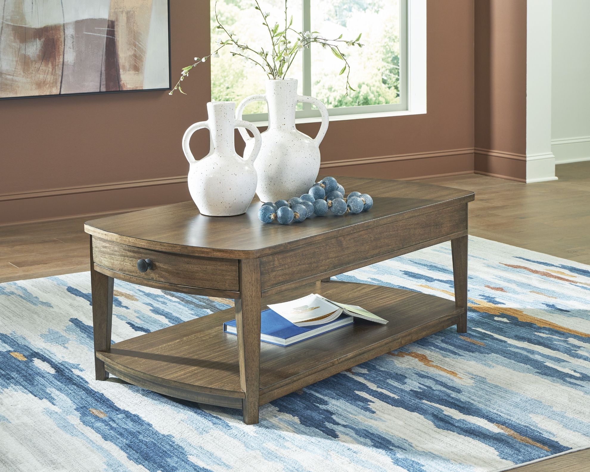Ashley Furniture Burkbyer Cocktail Table - Thumbnail 5