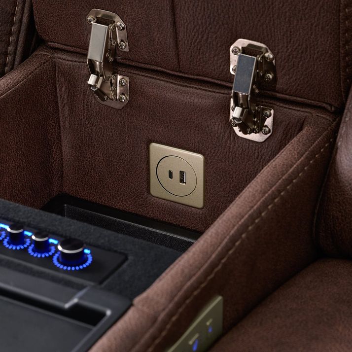Picture of Cannes Power Console Loveseat