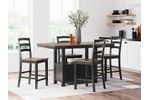 Picture of Wildenauer 5pc Counter Dining Set