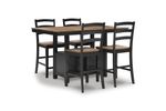 Picture of Wildenauer 5pc Counter Dining Set