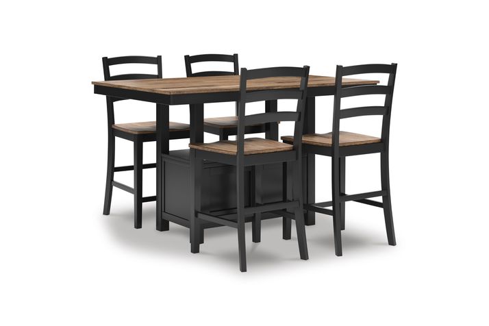 Picture of Wildenauer 5pc Counter Dining Set