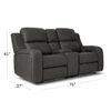 Picture of Gemma Power Console Loveseat