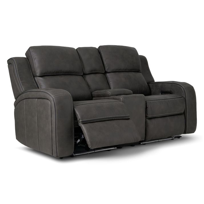 Picture of Gemma Power Console Loveseat