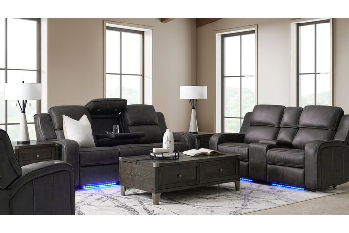 Picture of Gemma Power Console Loveseat