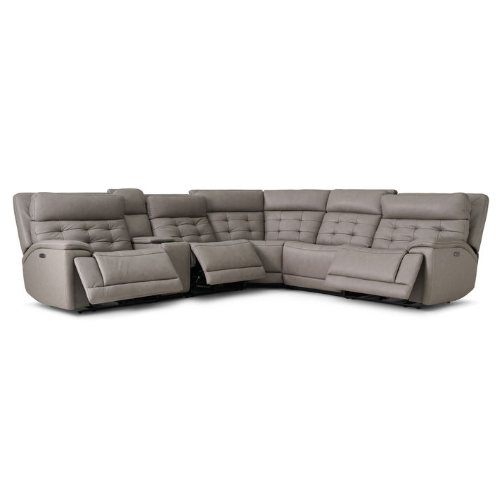 Picture of Leeds 6pc Power Sectional