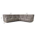 Picture of Leeds 6pc Power Sectional