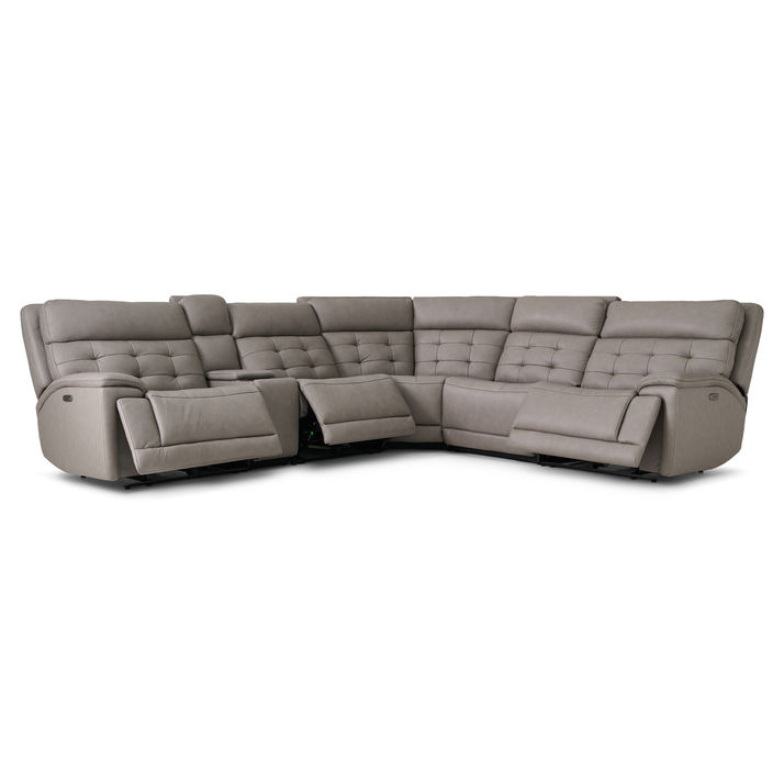 Picture of Leeds 6pc Power Sectional