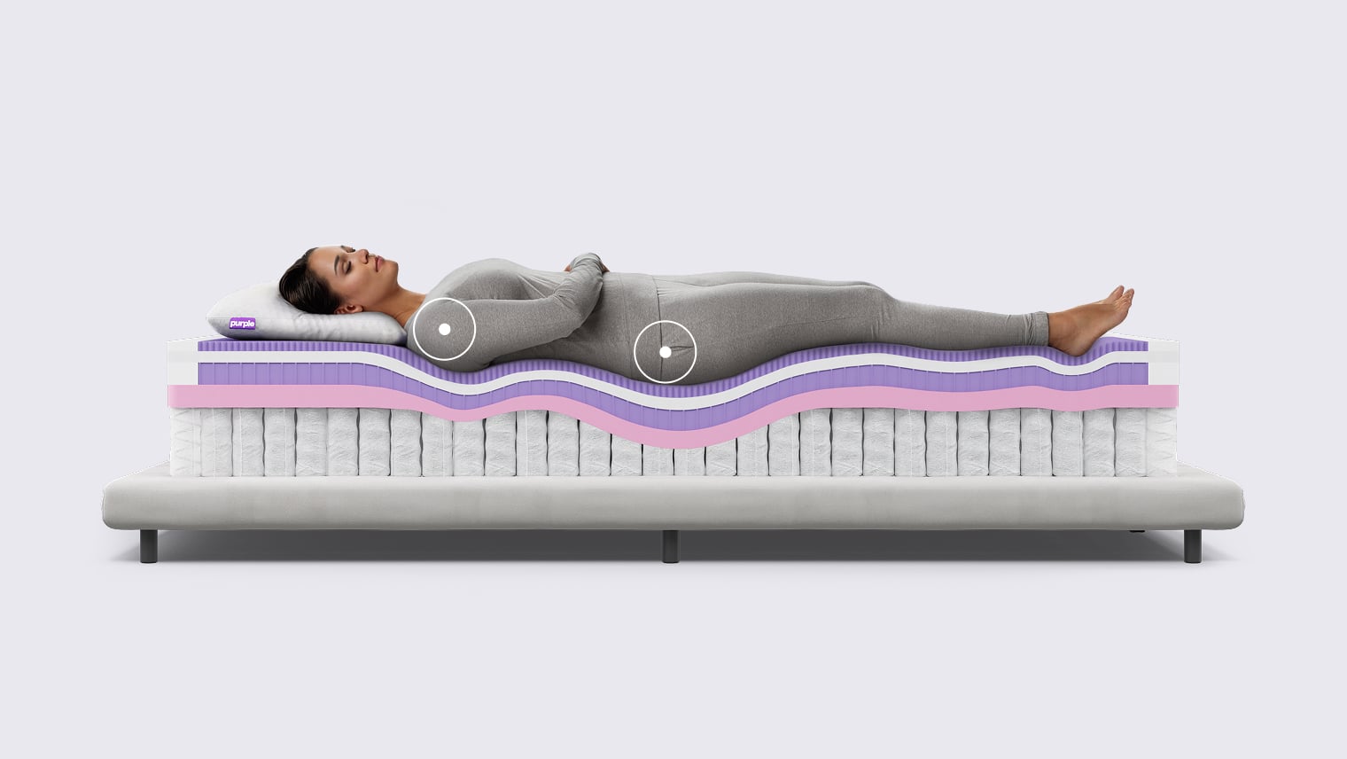 Purple Rejuvenate King Mattress - Thumbnail 3