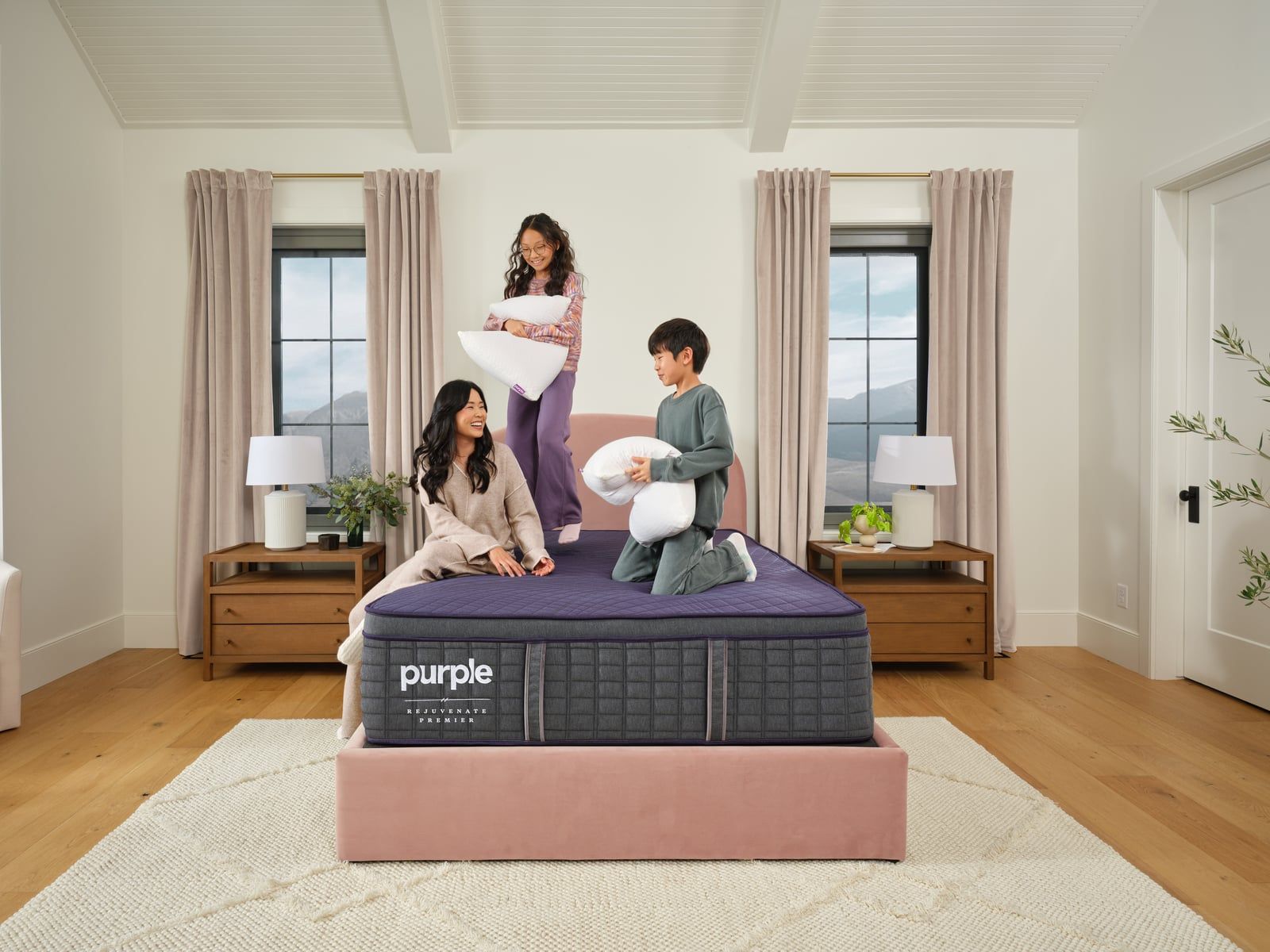 Purple Rejuvenate Premier Queen Mattress - Thumbnail 5