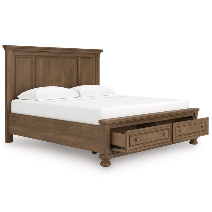 Picture of Vandenmore Queen Panel Storage Bed