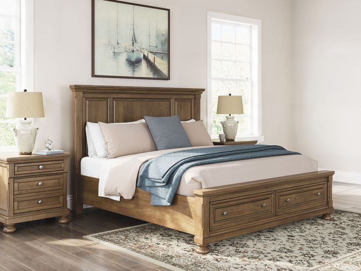 Picture of Vandenmore King Panel Storage Bed