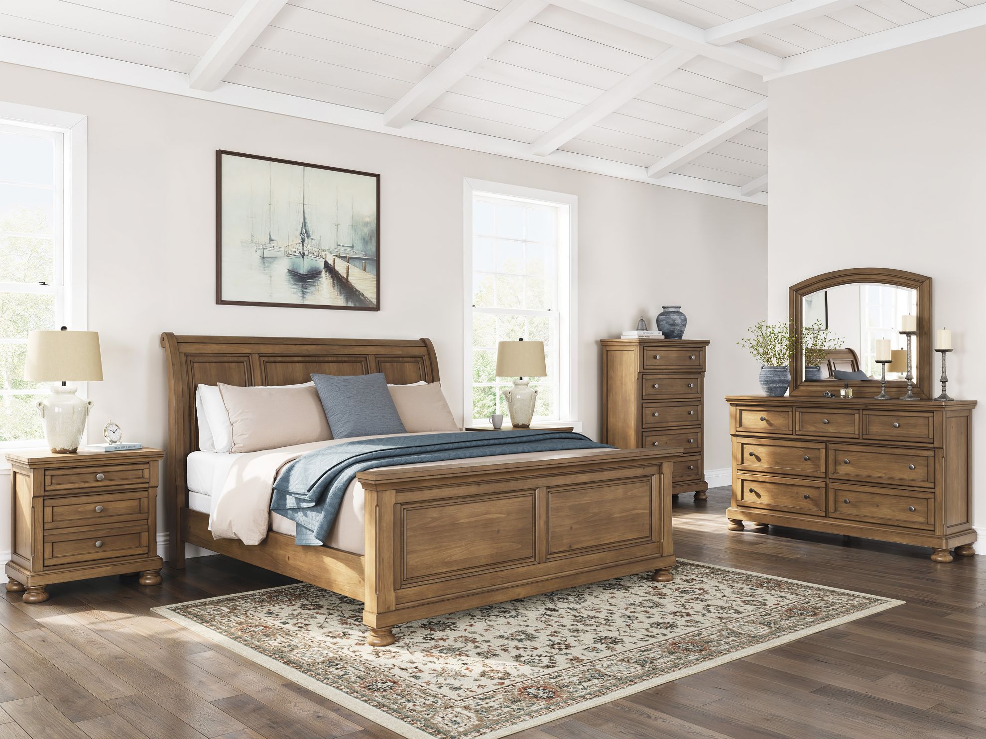 Vandenmore King Sleigh Bedroom Set