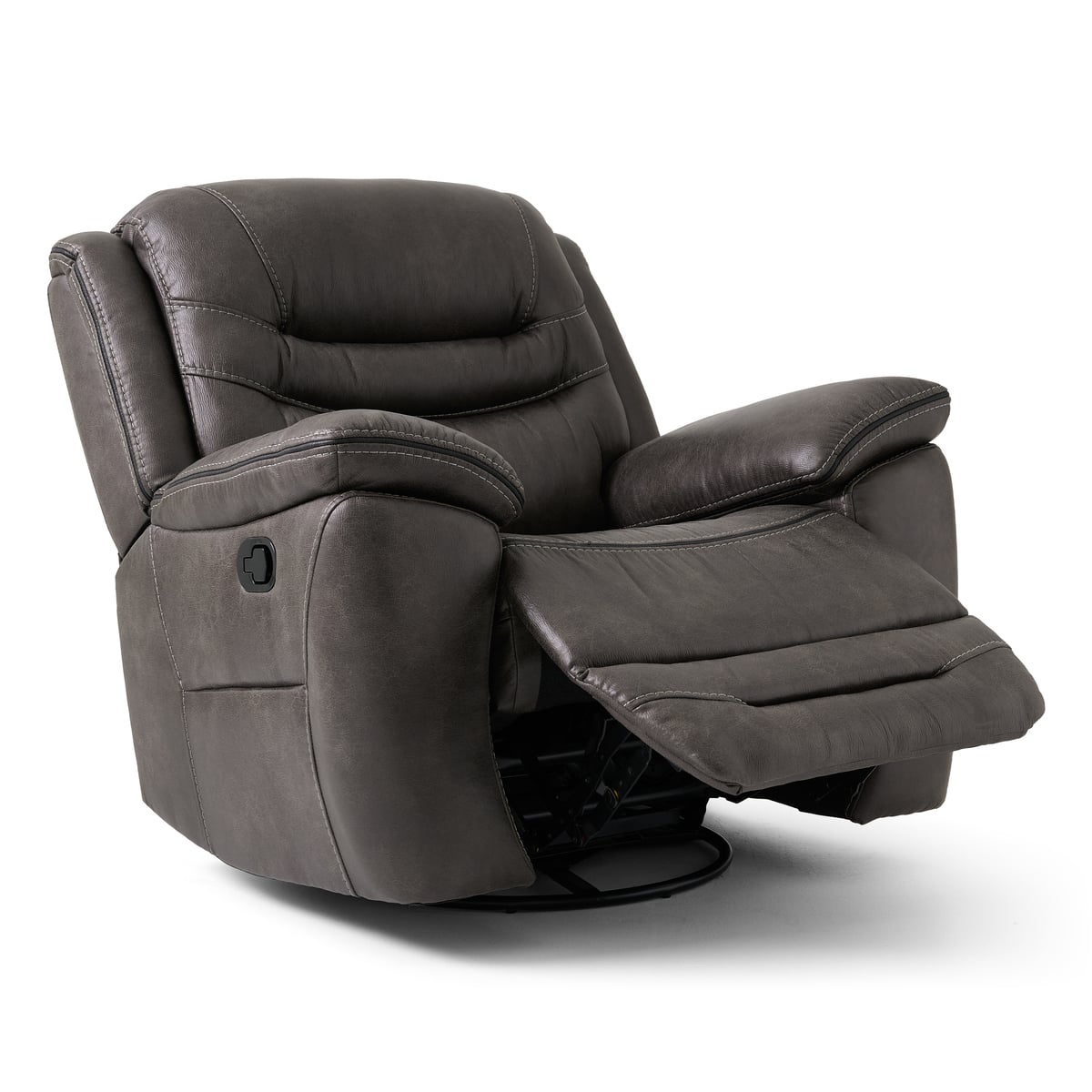 Badlands Swivel Glider Recliner | The Furniture Mart