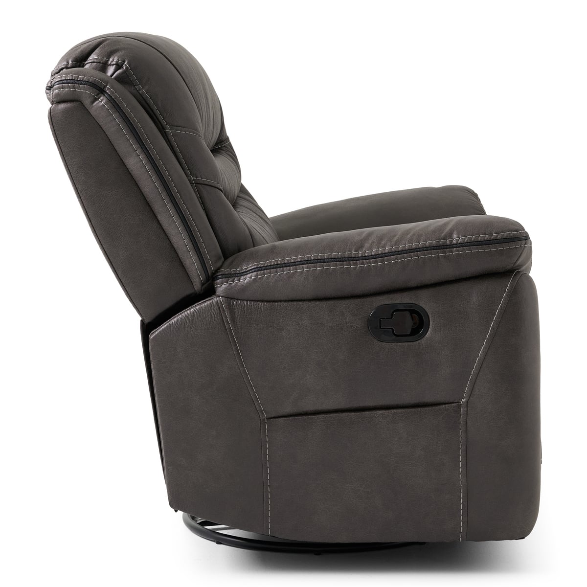 Badlands Swivel Glider Recliner | The Furniture Mart