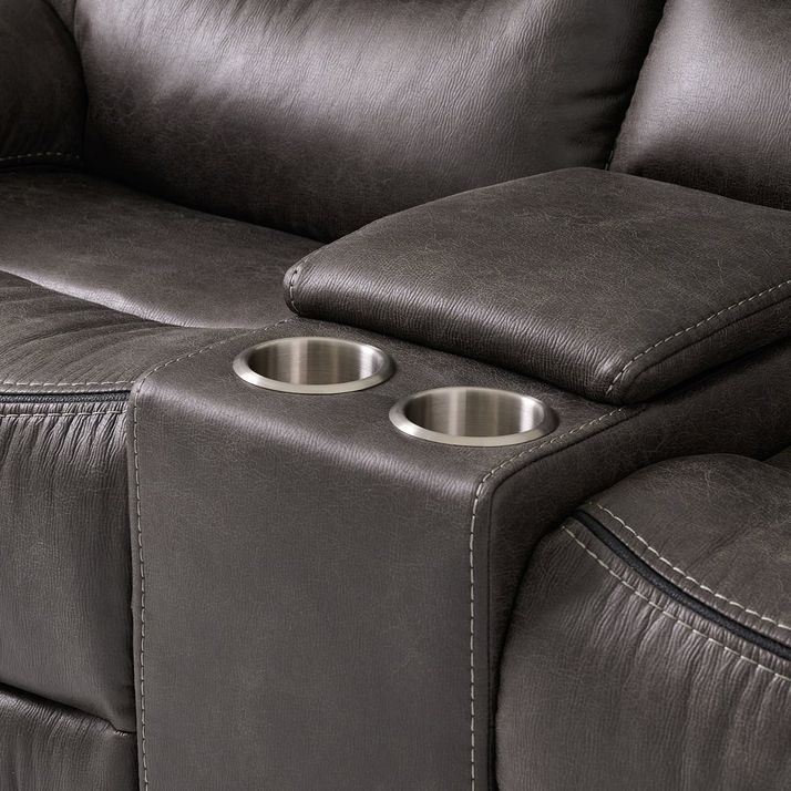 Picture of Badlands Reclining Console Loveseat