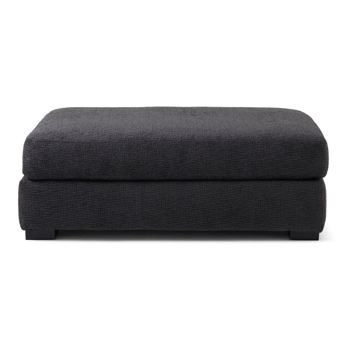 Retreat Caviar Oversized Ottoman - Thumbnail 5