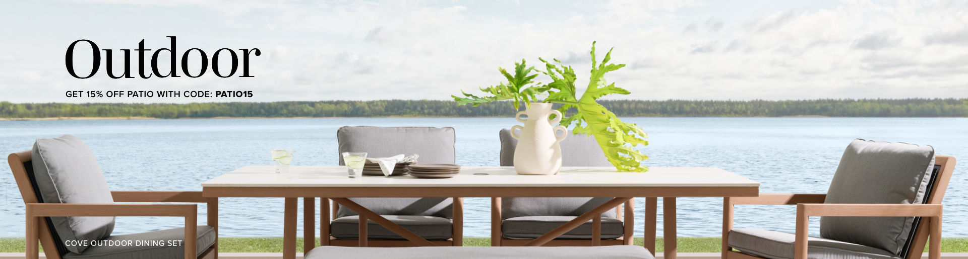 Outdoor | Get 15% off Patio with Code: PATIO15