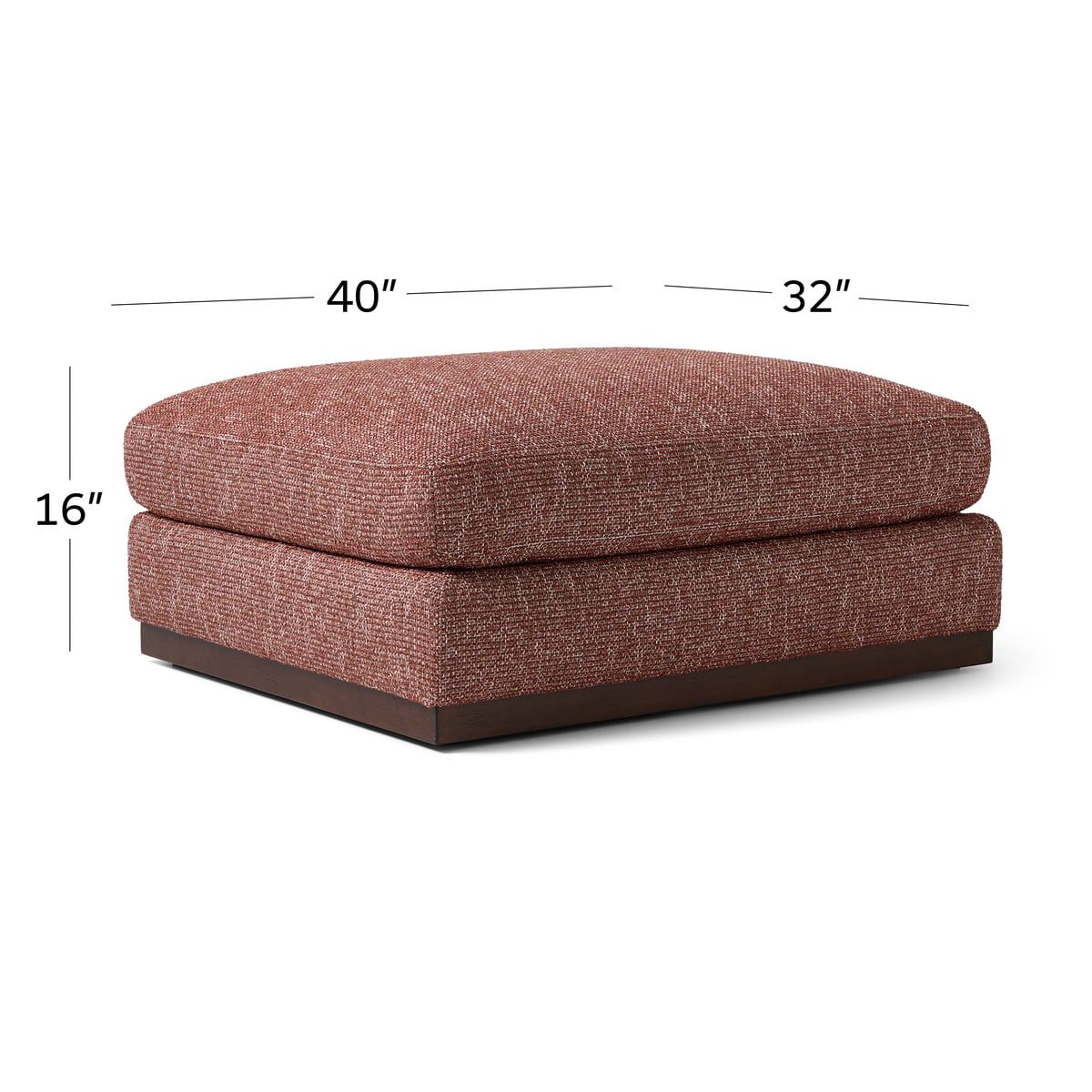 Beacon Hill Ottoman - Thumbnail 2