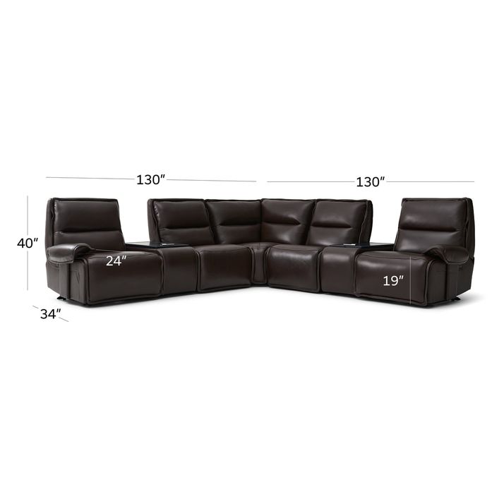 Picture of Tampa 7pc Power Sectional