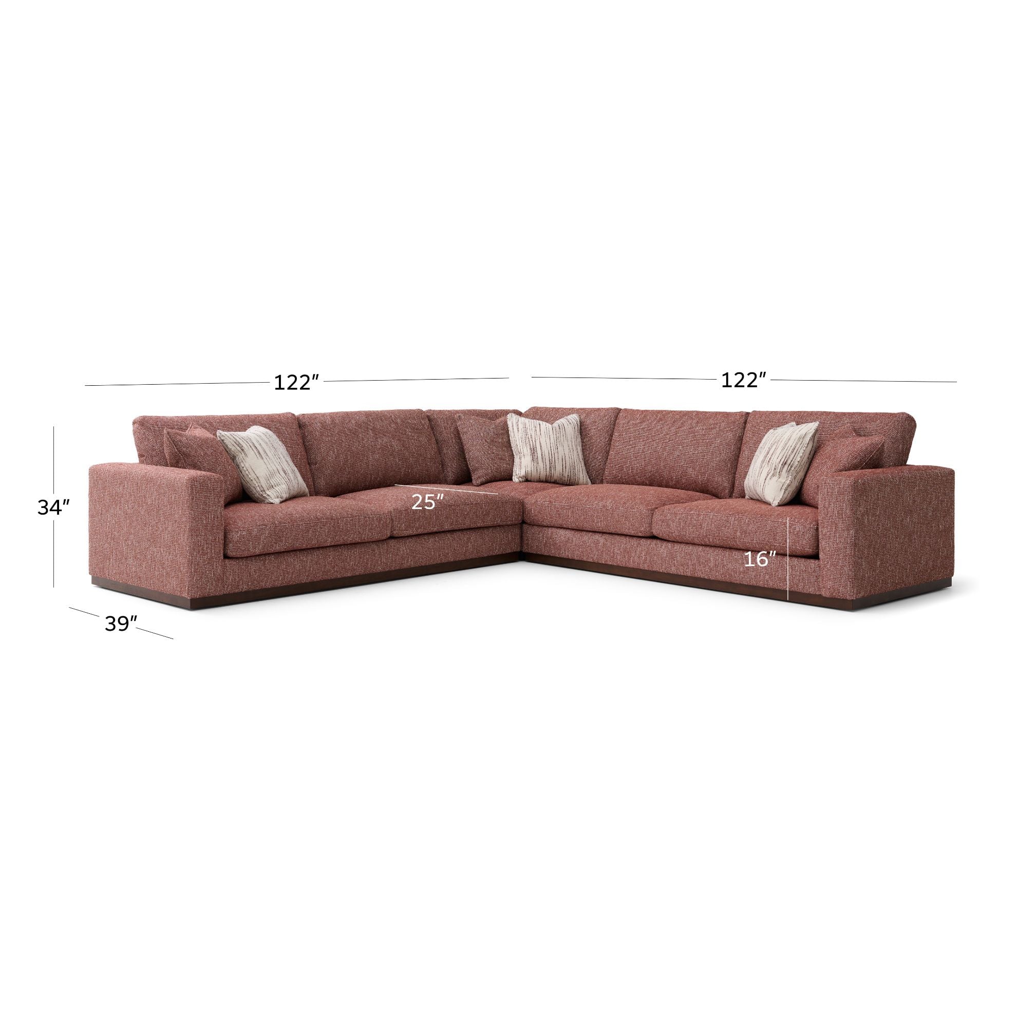 Beacon Hill 3pc Sectional